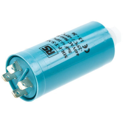RS PRO Polypropylene Film Capacitor, 440V ac, ±10%, 8μF, Screw Mount