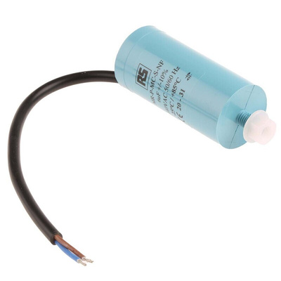 RS PRO Polypropylene Film Capacitor, 440V ac, ±10%, 6μF, Screw Mount