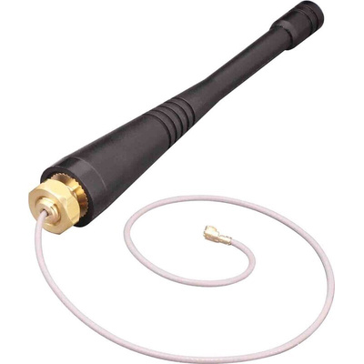 Linx ANT-B14-PW-QW-UFL Whip WiFi Antenna with UFL Connector, 4G (LTE)