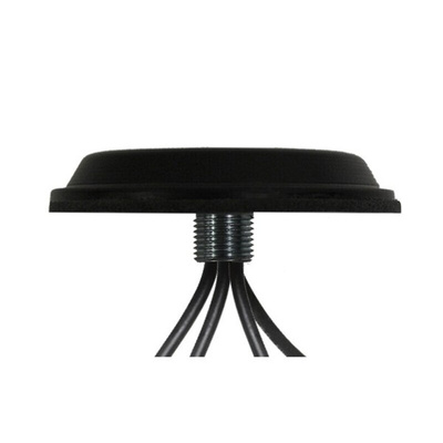 Mobilemark NXD-W-7CX4-BLK-12 Puck WiFi Antenna with SMA Male Connector, WiFi (Dual Band)