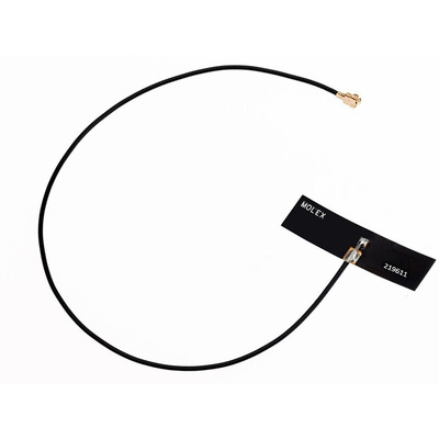 Molex 219611-0200 T-Bar WiFi Antenna with U.FL Connector, WiFi