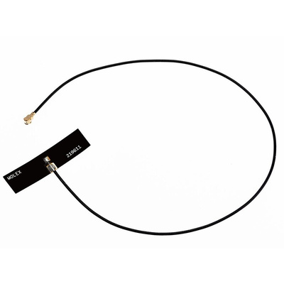 Molex 219611-0250 T-Bar WiFi Antenna with U.FL Connector, WiFi
