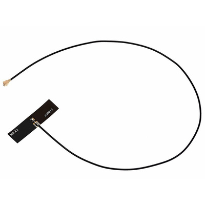 Molex 219611-0300 T-Bar WiFi Antenna with U.FL Connector, WiFi