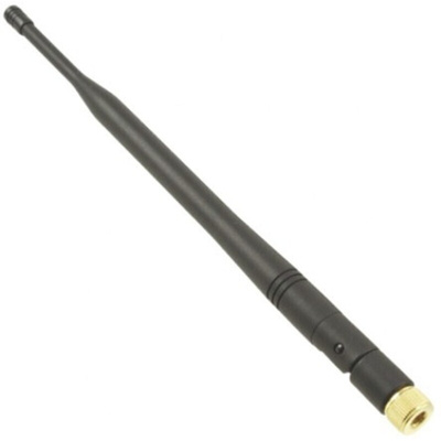 RF Solutions ANT-24G-905-SMA Whip WiFi Antenna with SMA RP Connector, WiFi