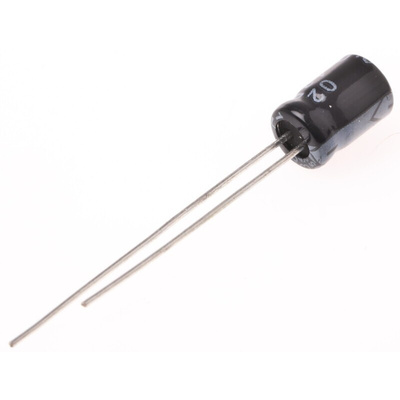 RS PRO 10μF Aluminium Electrolytic Capacitor 35V dc, Radial, Through Hole