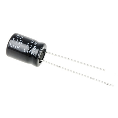 RS PRO 1μF Aluminium Electrolytic Capacitor 450V dc, Radial, Through Hole