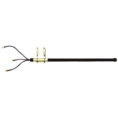 Mobilemark DOD5-2400/5500-3C3C3C-BLK-STD Rod WiFi Antenna with SMA Connector, WiFi (Dual Band)