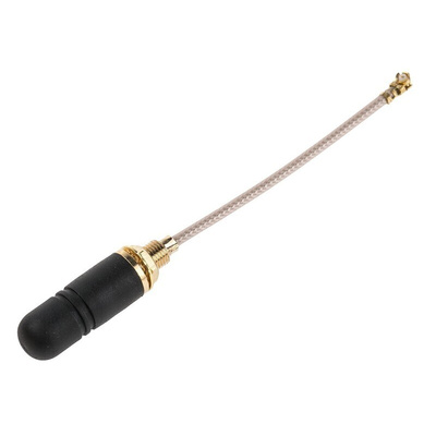 RF Solutions ANT-24G-S21-P5FL Stubby WiFi Antenna with UFL Connector, WiFi