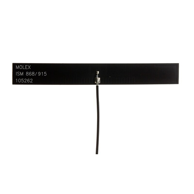 Molex 105262-0003 Square WiFi Antenna with UFL Connector, ISM Band