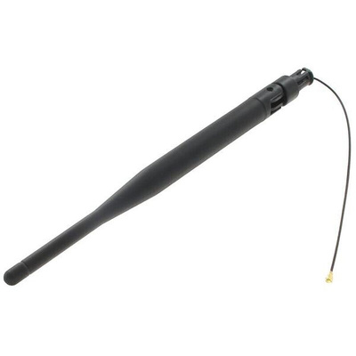 Microchip TRF1002 Stubby WiFi Antenna with IPEX Connector, WiFi