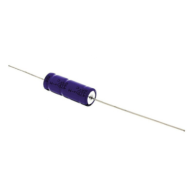 Vishay 470μF Aluminium Electrolytic Capacitor 40V dc, Axial, Through Hole - MAL202117471E3