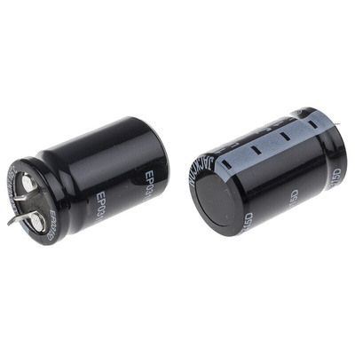 RS PRO 100μF Aluminium Electrolytic Capacitor 450V dc, Snap-In