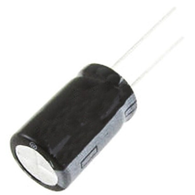 RS PRO 470μF Aluminium Electrolytic Capacitor 10V dc, Radial, Through Hole