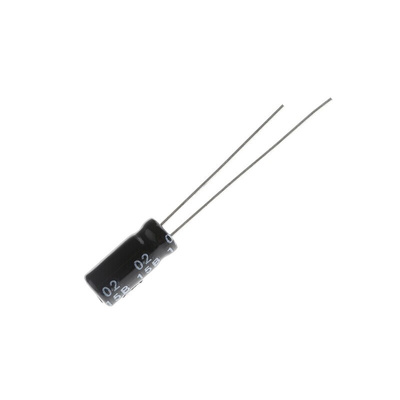 RS PRO 47μF Aluminium Electrolytic Capacitor 25V dc, Radial, Through Hole
