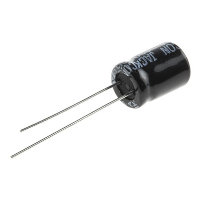 RS PRO 330μF Aluminium Electrolytic Capacitor 25V dc, Radial, Through Hole