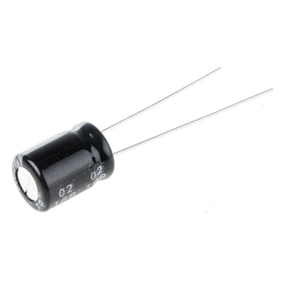 RS PRO 2.2μF Aluminium Electrolytic Capacitor 400V dc, Radial, Through Hole