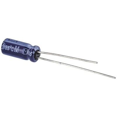 Panasonic 47μF Aluminium Electrolytic Capacitor 35V dc, Radial, Through Hole - ECA1VM470