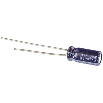Panasonic 47μF Aluminium Electrolytic Capacitor 35V dc, Radial, Through Hole - ECA1VM470