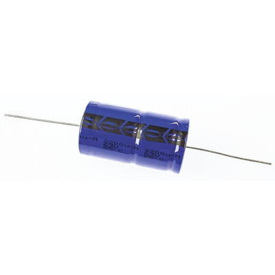 Vishay 2200μF Electrolytic Capacitor 63V dc Through Hole - MAL202118222E3