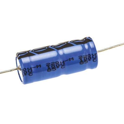Vishay 220μF Electrolytic Capacitor 100V dc Through Hole - MAL202119221E3