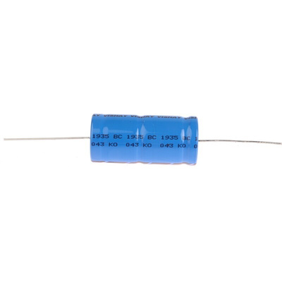 Vishay 47μF Aluminium Electrolytic Capacitor 450V dc, Axial, Through Hole - MAL204317479E3