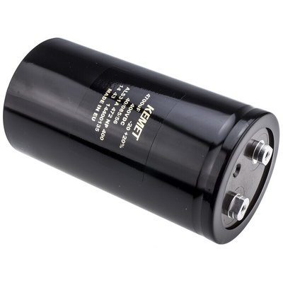KEMET 4700μF Aluminium Electrolytic Capacitor 400V dc, Screw Terminal - ALS31A472NP400