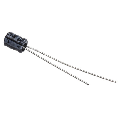 RS PRO 4.7μF Aluminium Electrolytic Capacitor 50V dc, Radial, Through Hole