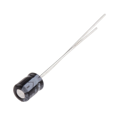 RS PRO 10μF Aluminium Electrolytic Capacitor 16V dc, Radial, Through Hole