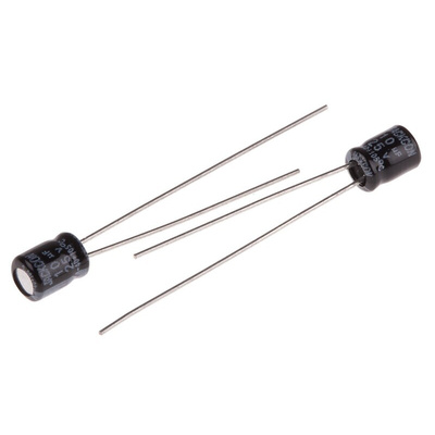RS PRO 10μF Aluminium Electrolytic Capacitor 25V dc, Radial, Through Hole