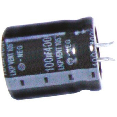 RS PRO 680μF Aluminium Electrolytic Capacitor 63V dc, Snap-In