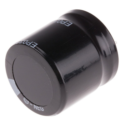 RS PRO 1000μF Aluminium Electrolytic Capacitor 63V dc, Snap-In