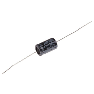 RS PRO 4.7μF Aluminium Electrolytic Capacitor 250V dc, Axial, Through Hole