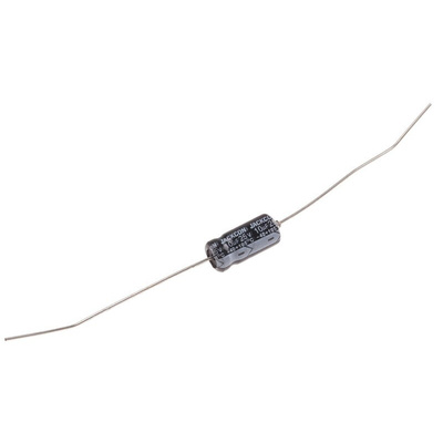 RS PRO 10μF Aluminium Electrolytic Capacitor 25V dc, Axial, Through Hole