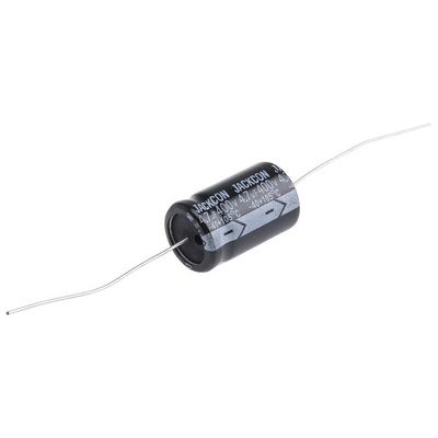 RS PRO 4.7μF Aluminium Electrolytic Capacitor 400V dc, Axial, Through Hole