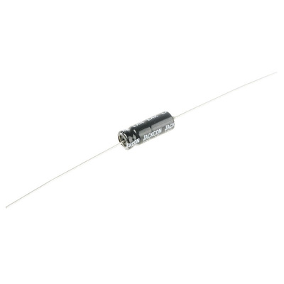 RS PRO 100μF Aluminium Electrolytic Capacitor 16V dc, Axial, Through Hole