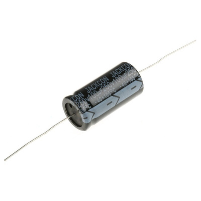 RS PRO 100μF Aluminium Electrolytic Capacitor 250V dc, Axial, Through Hole