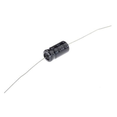 RS PRO 330μF Aluminium Electrolytic Capacitor 16V dc, Axial, Through Hole