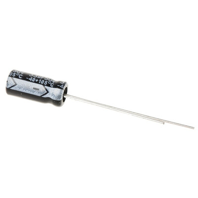 RS PRO 33μF Aluminium Electrolytic Capacitor 50V dc, Radial, Through Hole