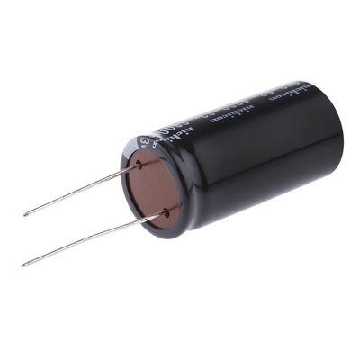 Nichicon 6800μF Aluminium Electrolytic Capacitor 63V dc, Radial, Through Hole - UVY1J682MRD
