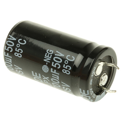 Cornell-Dubilier 4700μF Aluminium Electrolytic Capacitor 50V dc, Snap-In - SLPX472M050A7P3
