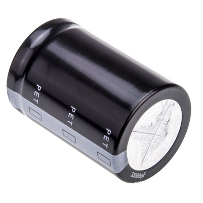 Panasonic 33000μF Electrolytic Capacitor 35V dc, Through Hole - ECEC1VP333EJ