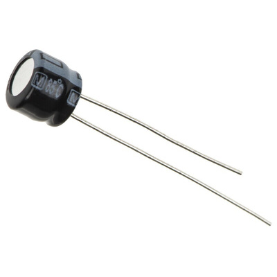 Panasonic 22μF Aluminium Electrolytic Capacitor 25V dc, Radial, Through Hole - ECEA1EKS220