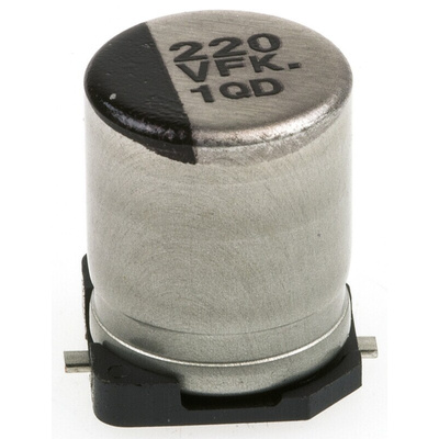 Panasonic 220μF Aluminium Electrolytic Capacitor 35V dc, Surface Mount - EEEFK1V221AP