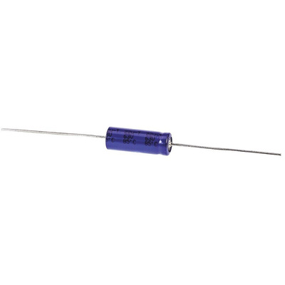 Vishay 22μF Aluminium Electrolytic Capacitor 63V dc, Axial, Through Hole - MAL203138229E3