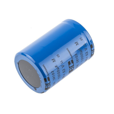 Vishay 10000μF Aluminium Electrolytic Capacitor 63V dc, Snap-In - MAL205658103E3