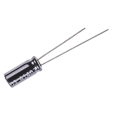 Rubycon 100μF Aluminium Electrolytic Capacitor 10V dc, Radial, Through Hole - 10YXF100M5X11
