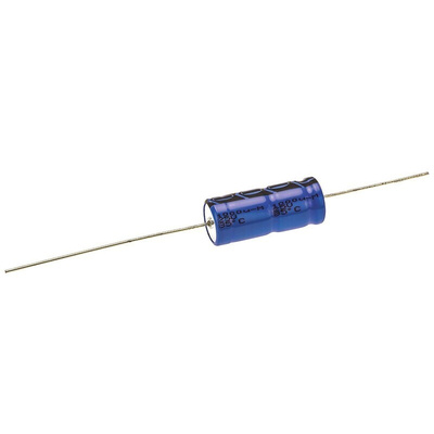 Vishay 1000μF Aluminium Electrolytic Capacitor 25V dc, Axial, Through Hole - MAL202116102E3