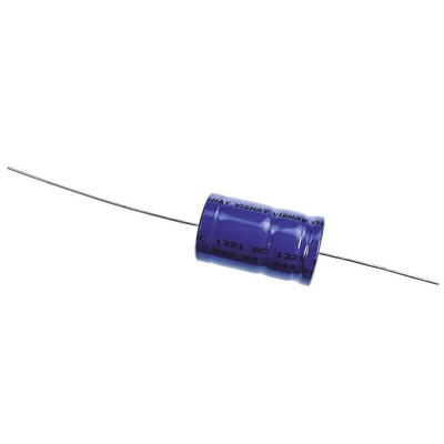 Vishay 33μF Aluminium Electrolytic Capacitor 450V dc, Axial, Through Hole - MAL204217339E3