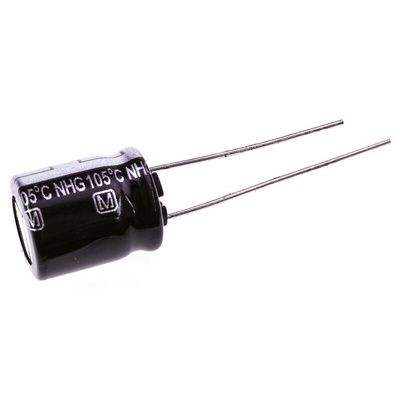 Panasonic 3.3μF Aluminium Electrolytic Capacitor 400V dc, Radial, Through Hole - ECA2GHG3R3