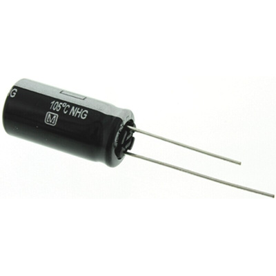 Panasonic 10μF Aluminium Electrolytic Capacitor 400V dc, Radial, Through Hole - ECA2GHG100